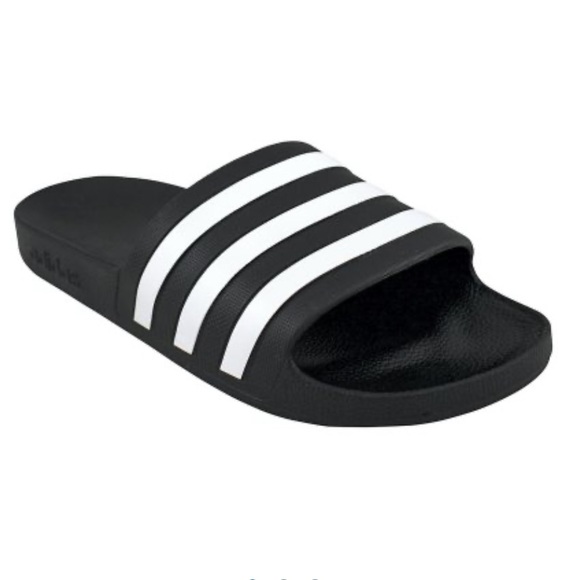 Adidas Slides with Swarovski Crystals - Picture 3 of 4